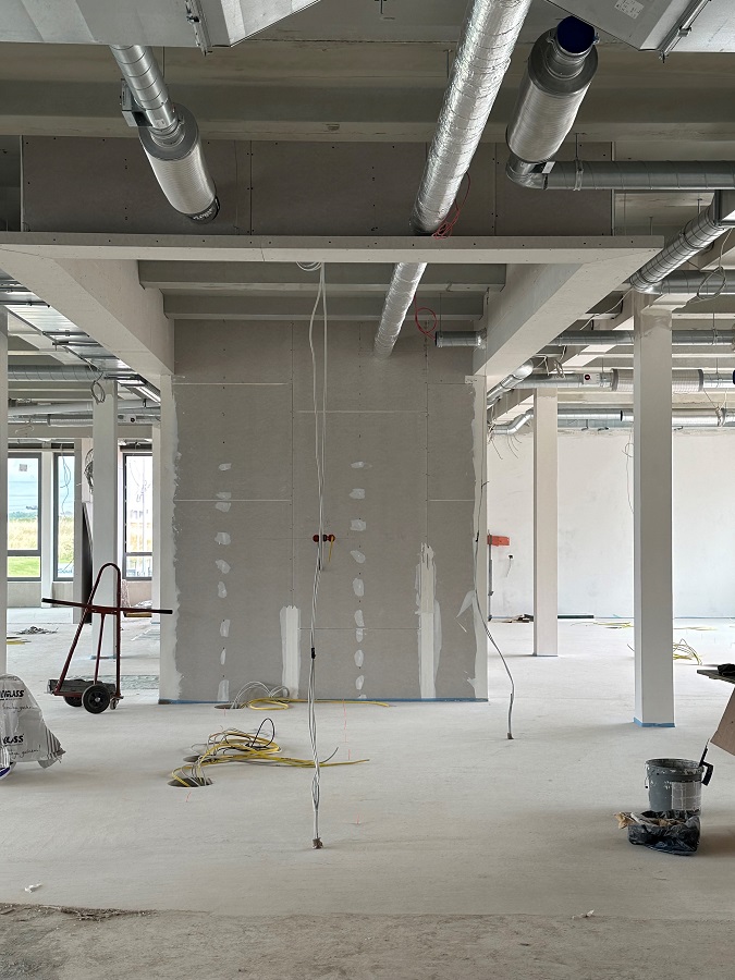 Bürogebäude/Hallenausbau Düren