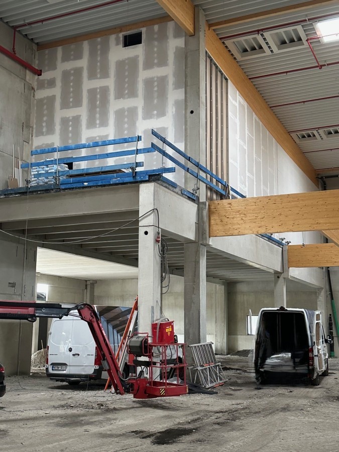 Neubau Logistik und Produktionshalle Hamburg